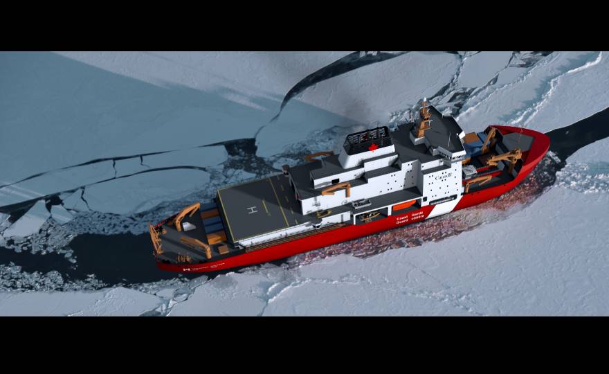 Steerprop To Supply Arctic Bow Thrusters For Canada’s New Polar Icebreaker